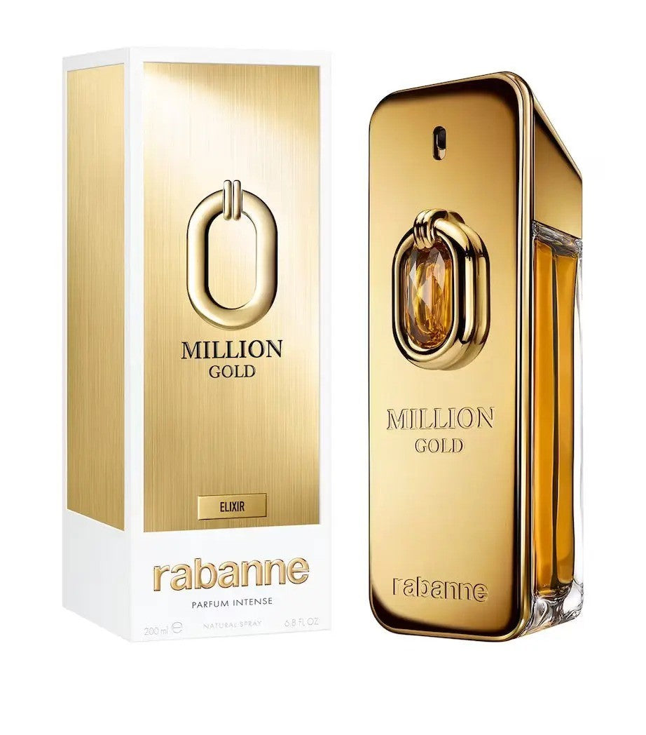 Perfume Paco Rabanne 1 Million Gold Elixir Masculino 200ML Parfum Intense Único