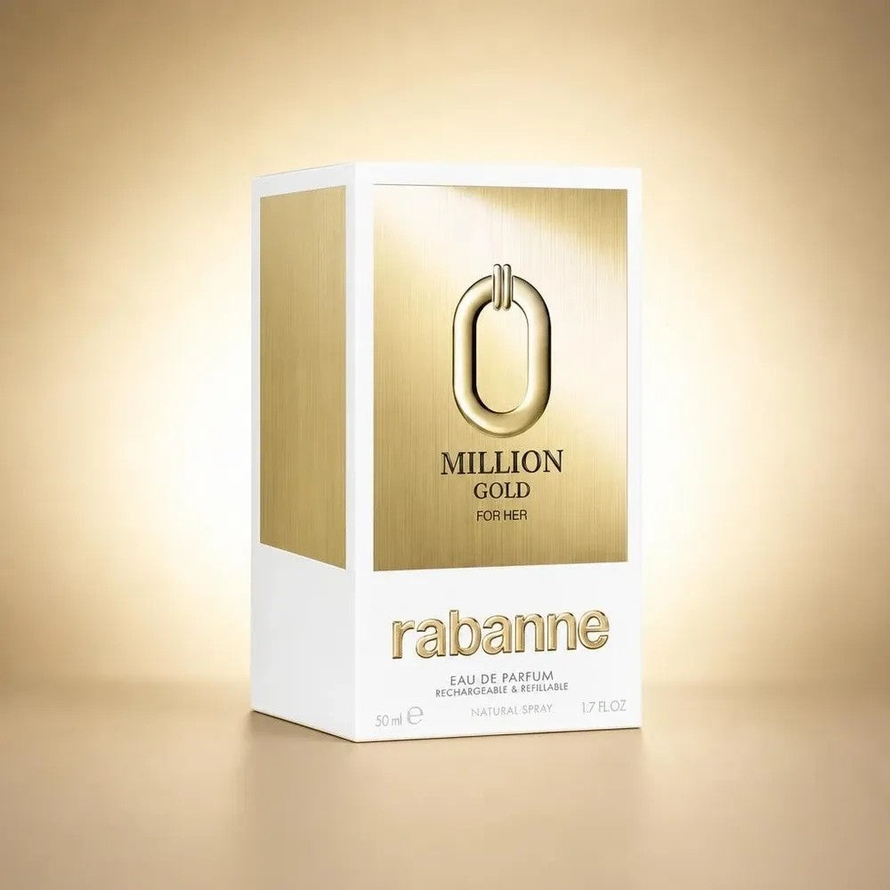 Perfume Paco Rabanne Million Gold Refill Femenino 50ML EDP Único
