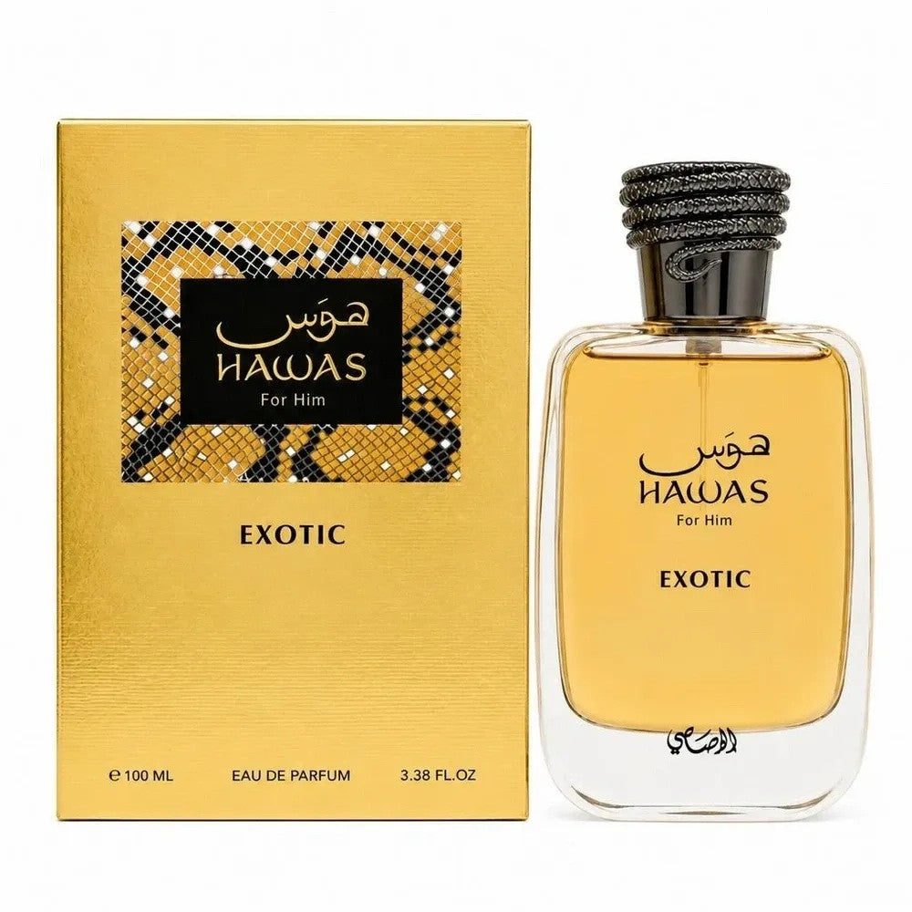Perfume Rasasi Hawas Exotic Masculino 100ML EDP Único