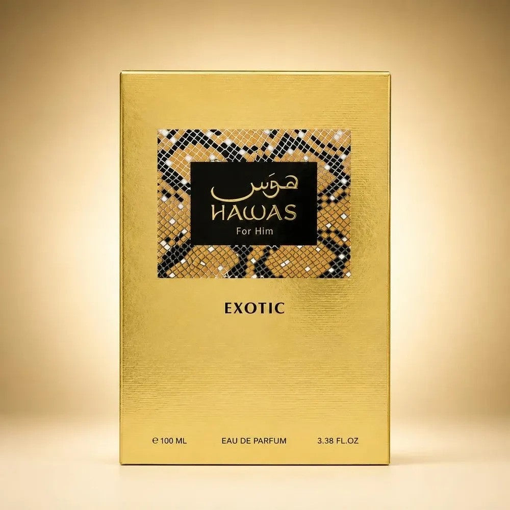 Perfume Rasasi Hawas Exotic Masculino 100ML EDP Único