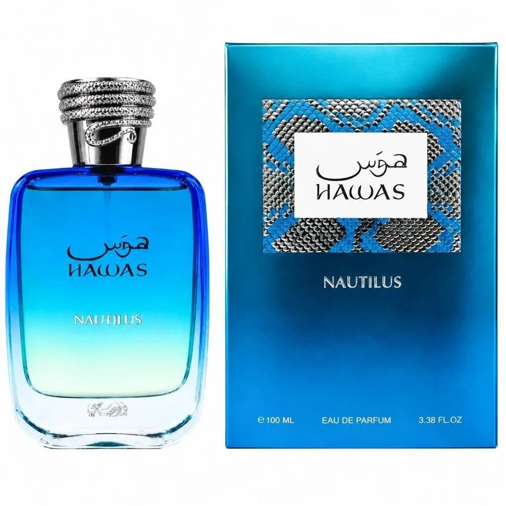 Perfume Rasasi Hawas Nautilus Masculino 100ML EDP Único