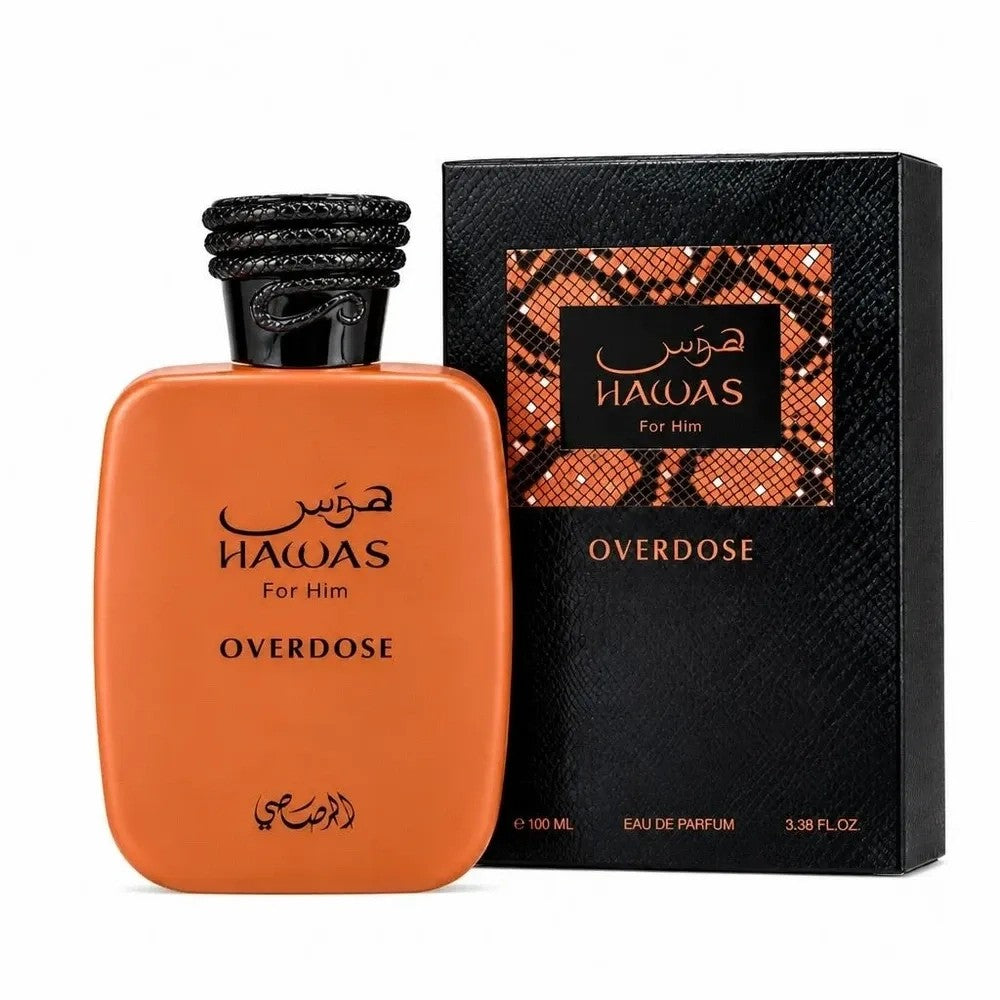 Perfume Rasasi Hawas Overdose Masculino 100ML EDP Único