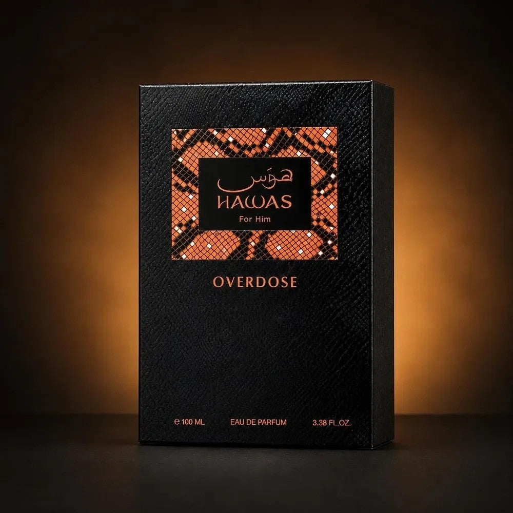 Perfume Rasasi Hawas Overdose Masculino 100ML EDP Único
