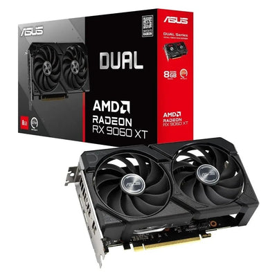 Placa de Video ASUS Radeon RX 9060 XT Dual 8GB GDDR6 Único