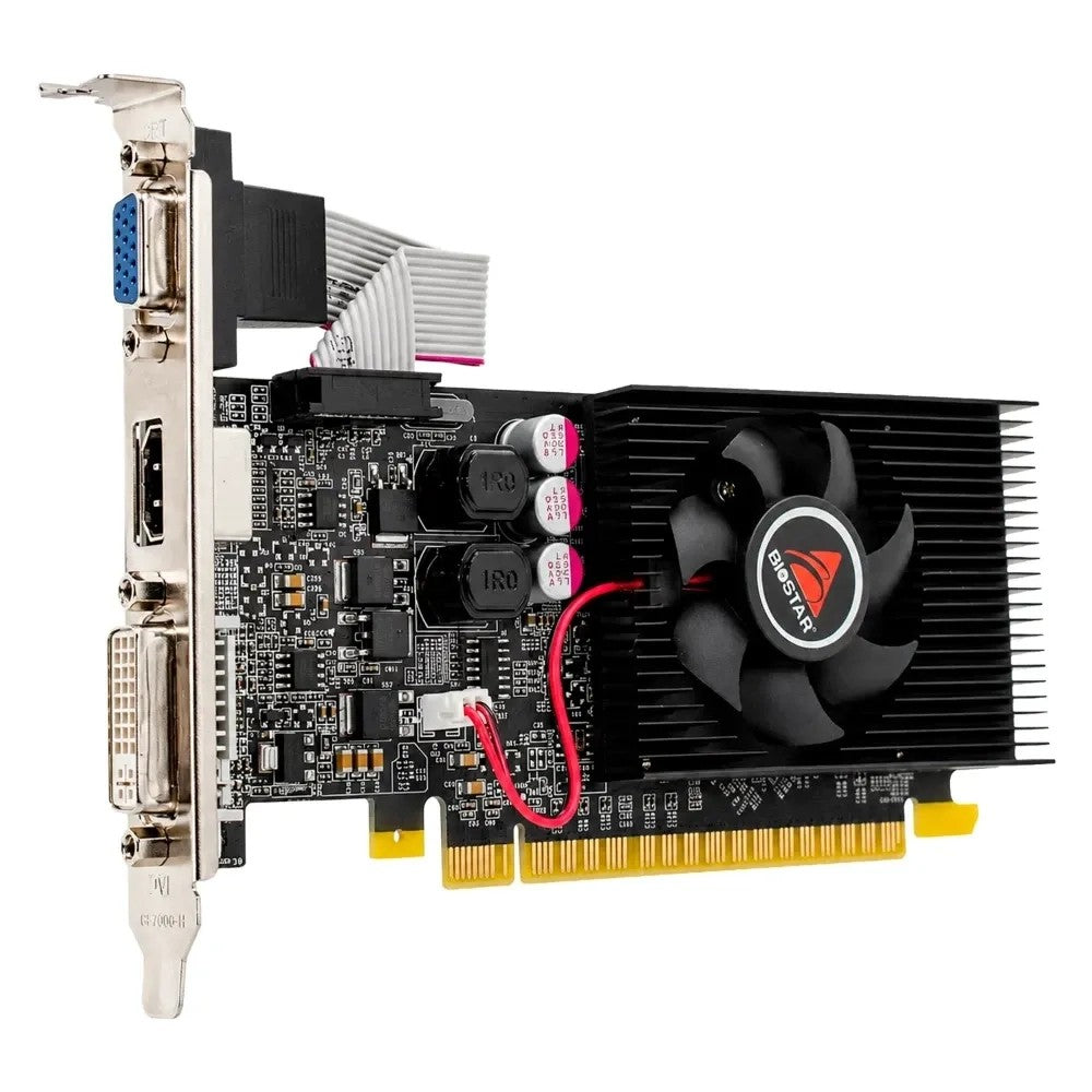 Placa de Video Biostar GeForce G210 1GB DDR3 Low Profile Único