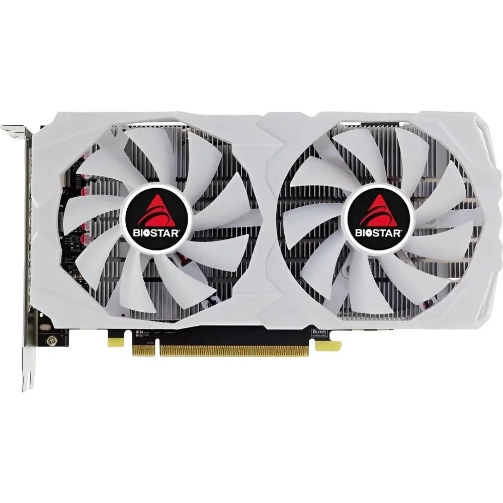 Placa de Video Biostar Radeon RX 580 2048SP 8GB White