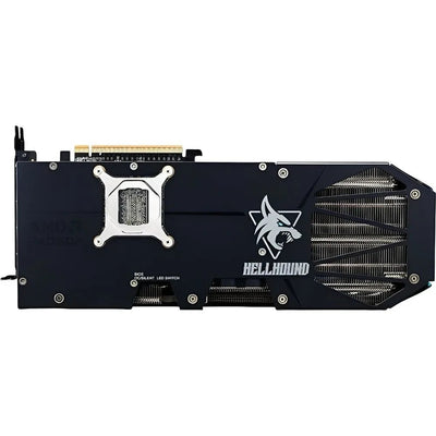 Placa de Video PowerColor Hellhound Radeon RX 9070 16GB GDDR6 Único