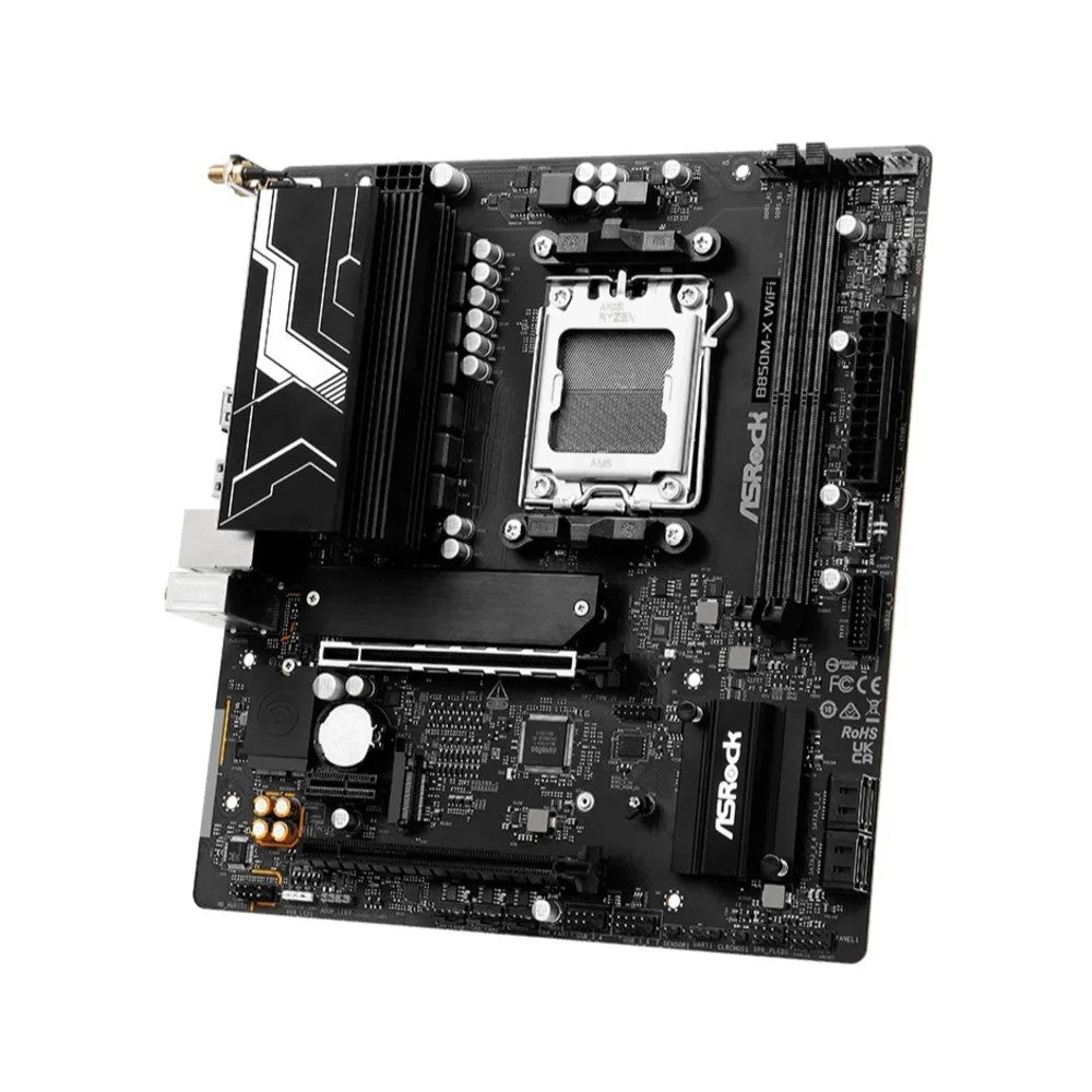 Placa Madre ASRock B850M-X WiFi AM5 Único