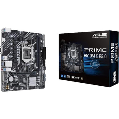 Placa Madre ASUS Prime H510M-K R2.0 LGA1200 DDR4 Único