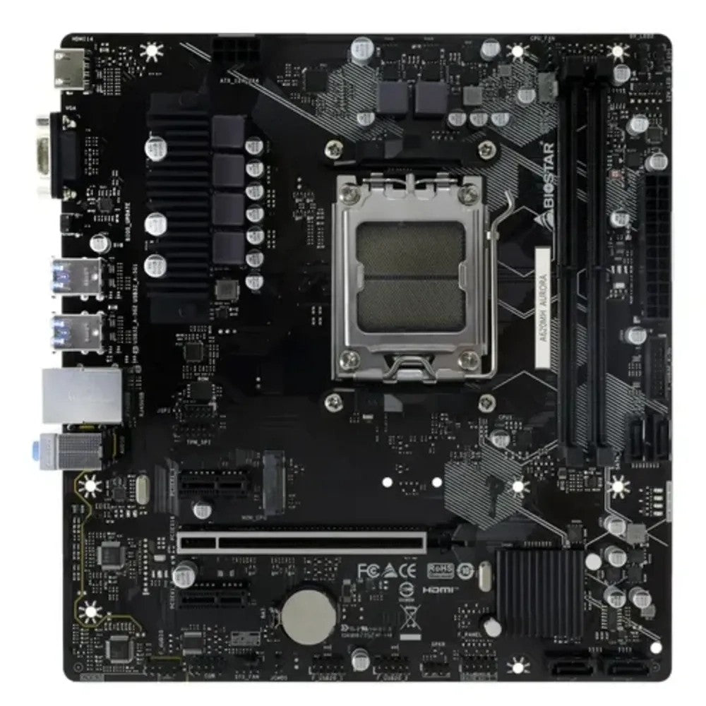 Placa Madre Biostar A620MH Aurora AM5 DDR5 Único