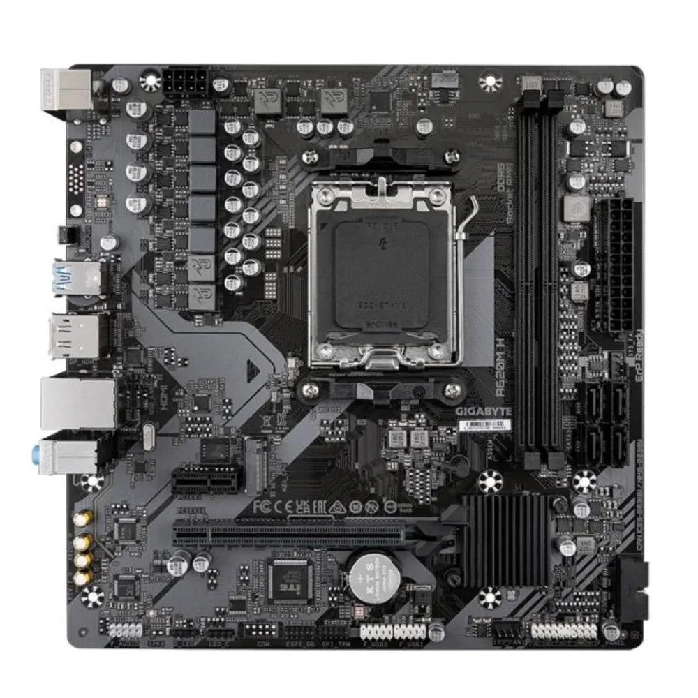 Placa Madre Gigabyte A620M H AM5 DDR5 Único