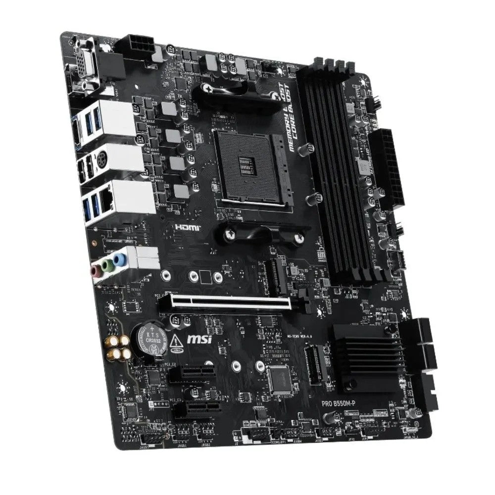 Placa Madre MSI B550M-P Pro AM4 Único