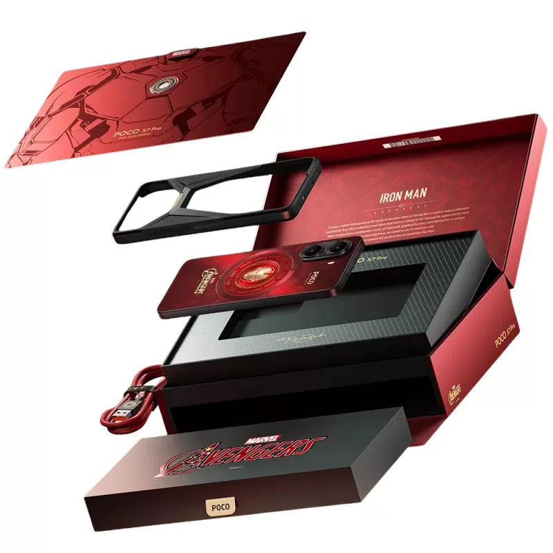 CELULAR XIAOMI POCO X7 PRO 5G 6.67" DS 12/512GB IRON MAN EDITION SLIM