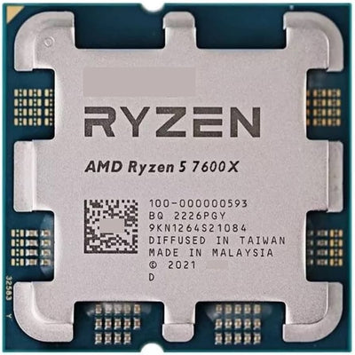 Procesador AMD Ryzen 5 7600X 4.7GHz AM5 sin Cooler Único
