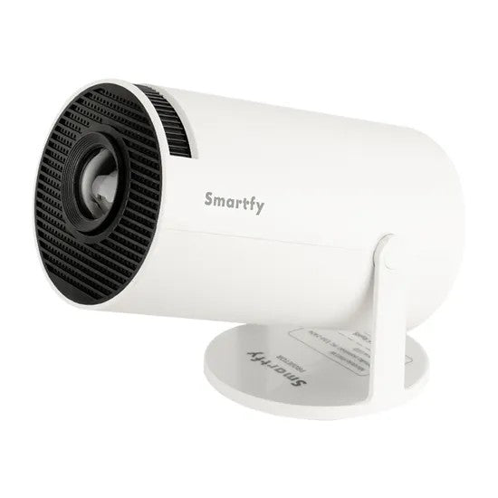 Proyector Smartfy PJ01 Android con Juegos Retro y MagisTV Blanco