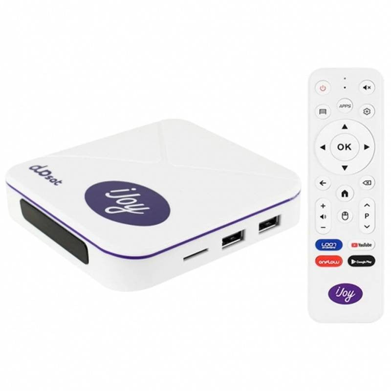 Receptor Duosat Tuning iJoy 4K IPTV WiFi Blanco