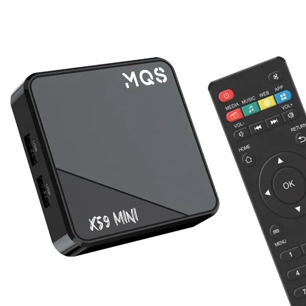 Receptor TV Box MQS X59 Mini 64/256GB 4K 5G Black