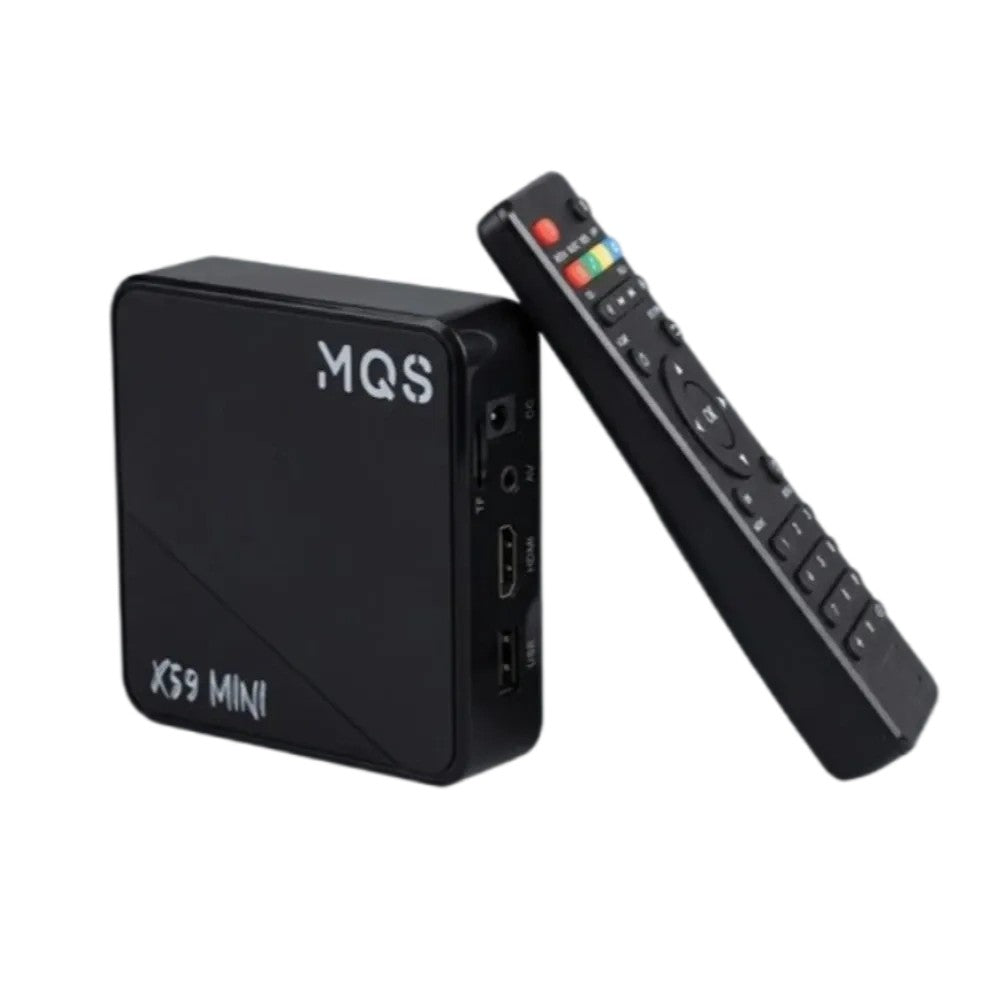 Receptor TV Box MQS X59 Mini 64/256GB 4K 5G Black