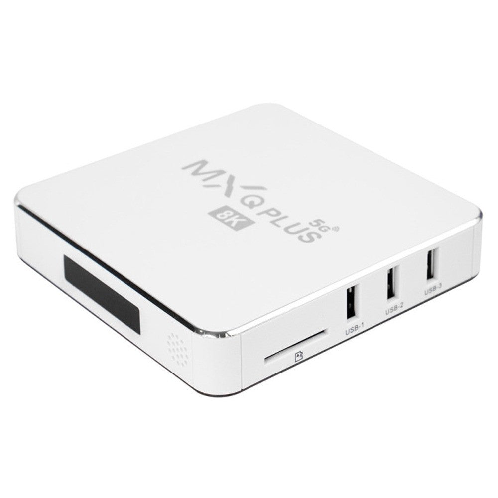 Receptor TV Box MXQ Plus 128/512GB 8K 5G Android 11 White