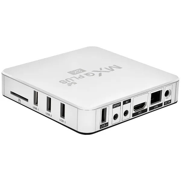 Receptor TV Box MXQ Plus 32/128GB 8K Plata