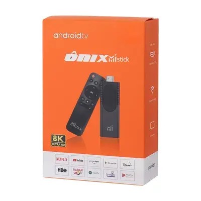 Receptor TV Stick Onix Mi Stick 128/512GB Android Negro