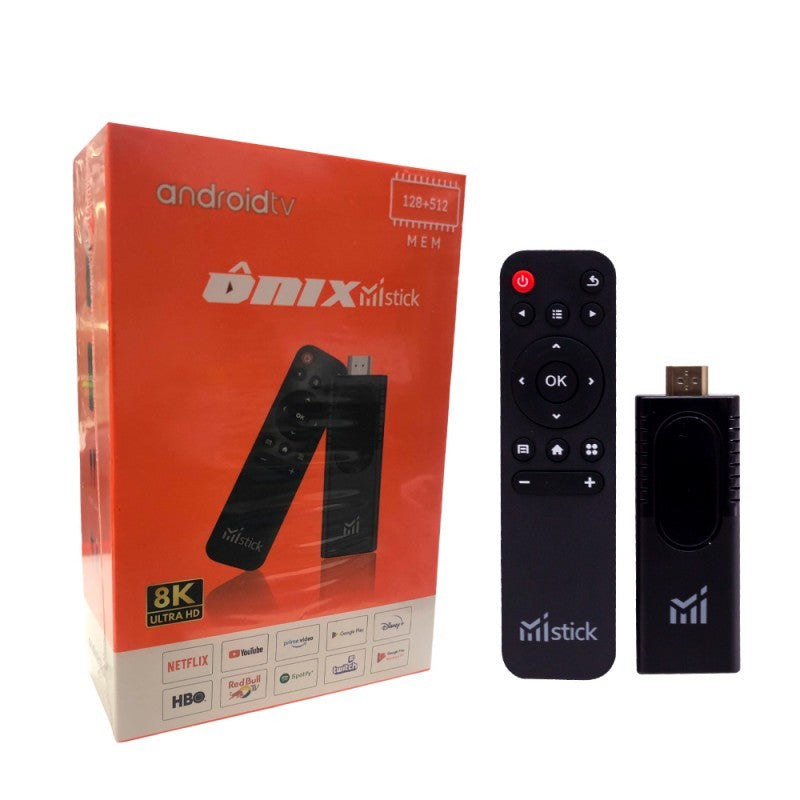 Receptor TV Stick Onix Mi Stick 128/512GB Android Negro