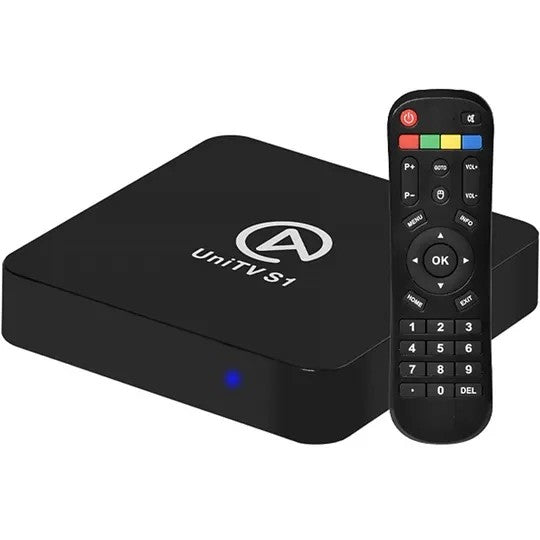 Receptor UniTV S1 4K 1/8GB IPTV WiFi Android Único
