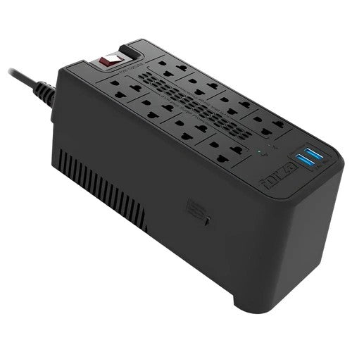 Regulador de Voltaje Forza FVR-1222USB 1200VA/600W 220V Único