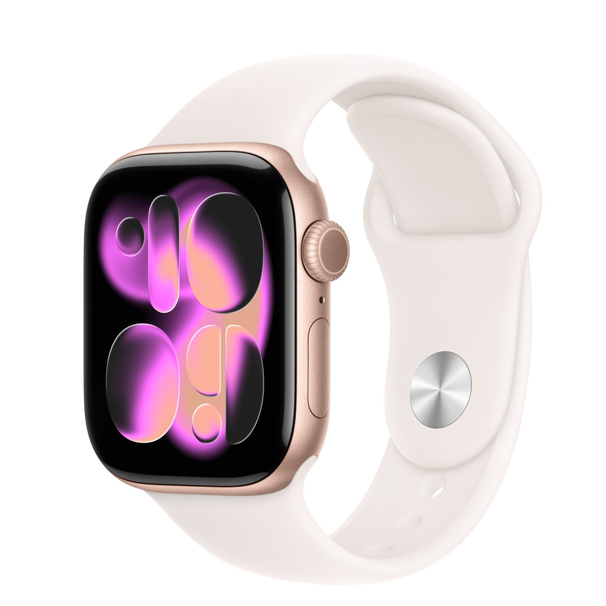 Reloj Smart Apple Watch Serie 11 42mm GPS MEU04LW/A S/M Rose Gold