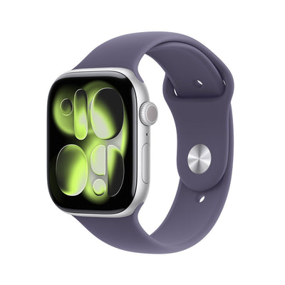 Reloj Smart Apple Watch Serie 11 46mm GPS + Cellular MFCP4LW/A S/M Silver Purple Fog