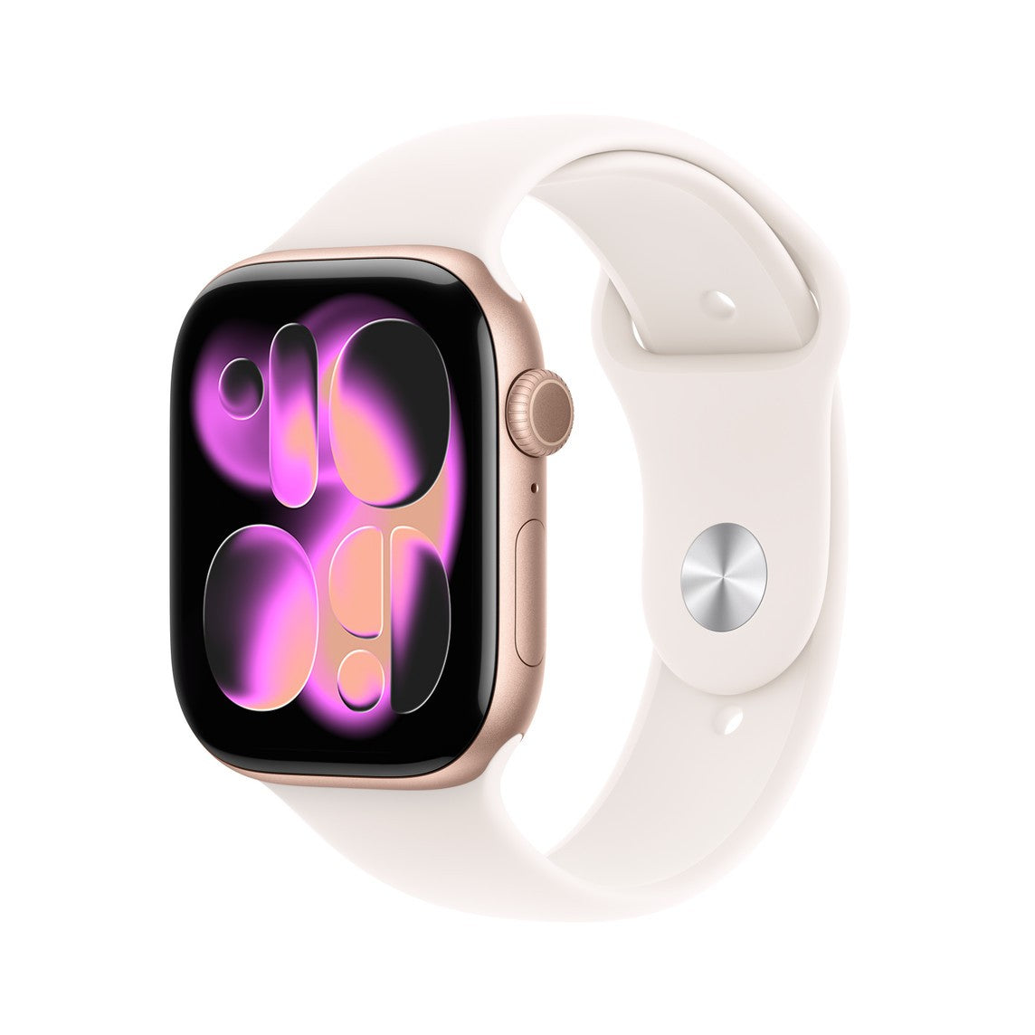 Reloj Smart Apple Watch Serie 11 46mm GPS MEV64LW/A S/M Rose Gold