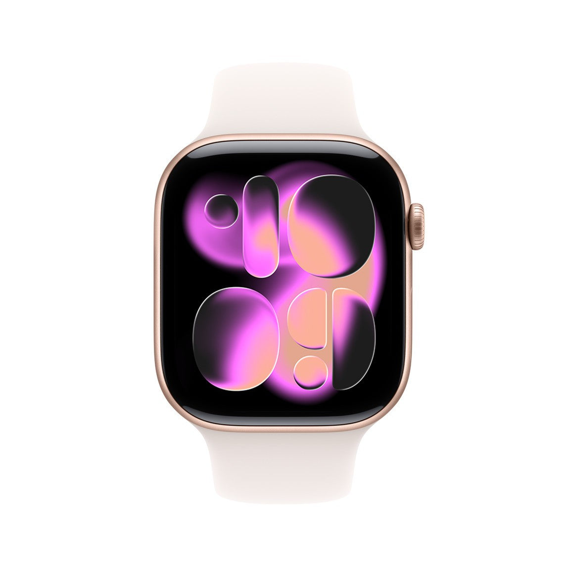 Reloj Smart Apple Watch Serie 11 46mm GPS MEV64LW/A S/M Rose Gold