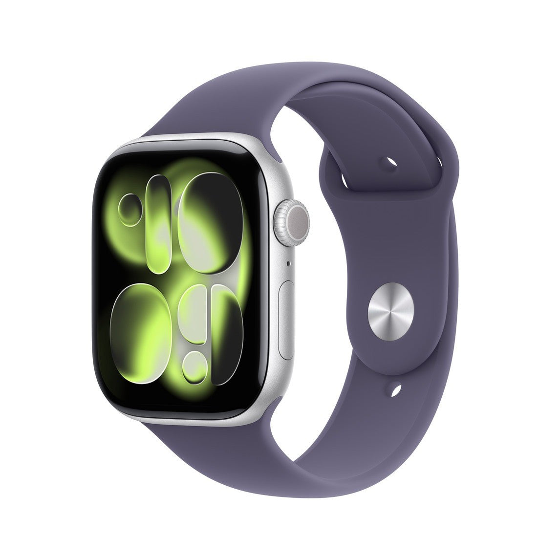Reloj Smart Apple Watch Serie 11 46mm GPS MEV94LW/A S/M Silver Purple Fog