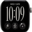 Reloj Smart Apple Watch Serie 12 42mm GPS Sport Band Space Gray/Navy Blue