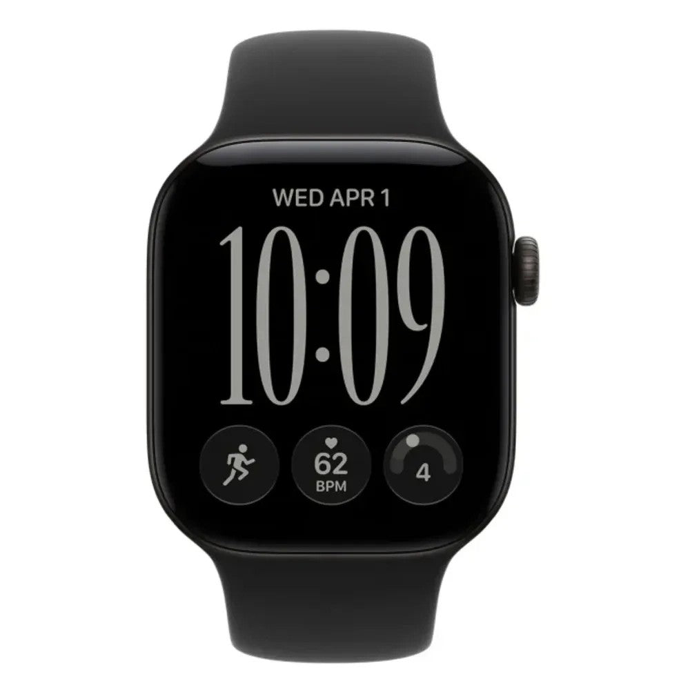 Reloj Smart Apple Watch Serie 12 42mm MJEA4LS/A GPS S/M Jet Black