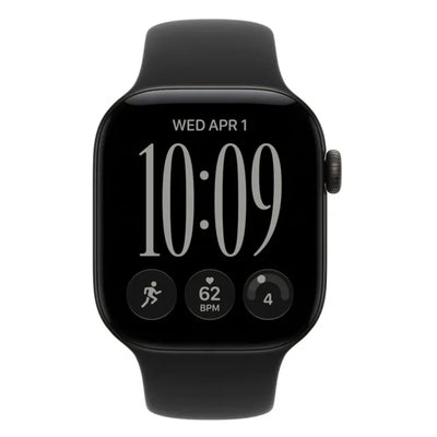 Reloj Smart Apple Watch Serie 12 42mm MJEA4LS/A GPS S/M Jet Black
