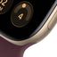 Reloj Smart Apple Watch Serie 12 42mm MJFQ4LS/A GPS S/M Light Gold Burgundy