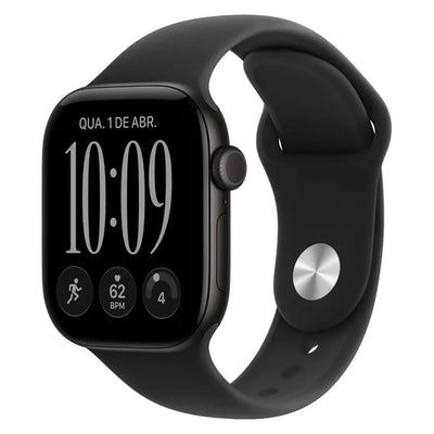 Reloj Smart Apple Watch Serie 12 46mm MJEL4LS/A GPS M/L Jet Black