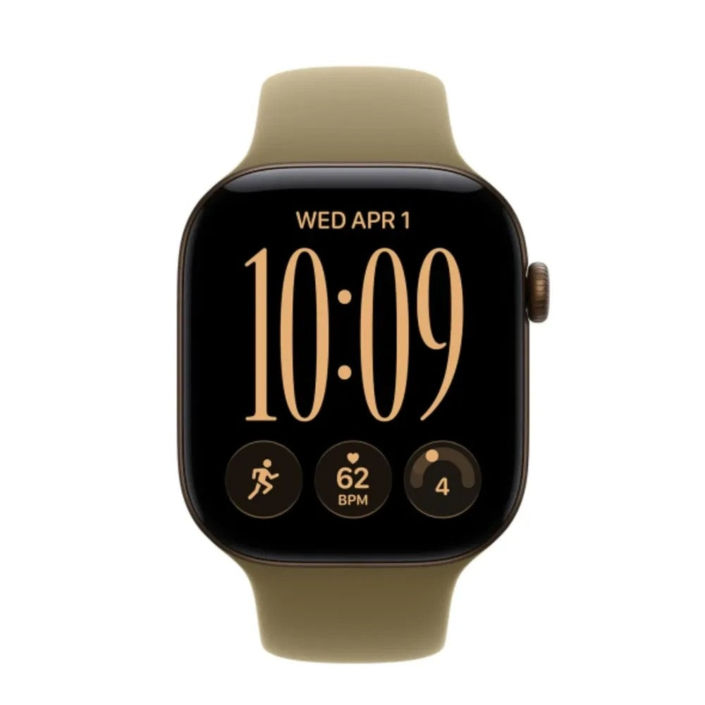 Reloj Smart Apple Watch Serie 12 46mm MJEU4LS/A GPS M/L Dark Bronze