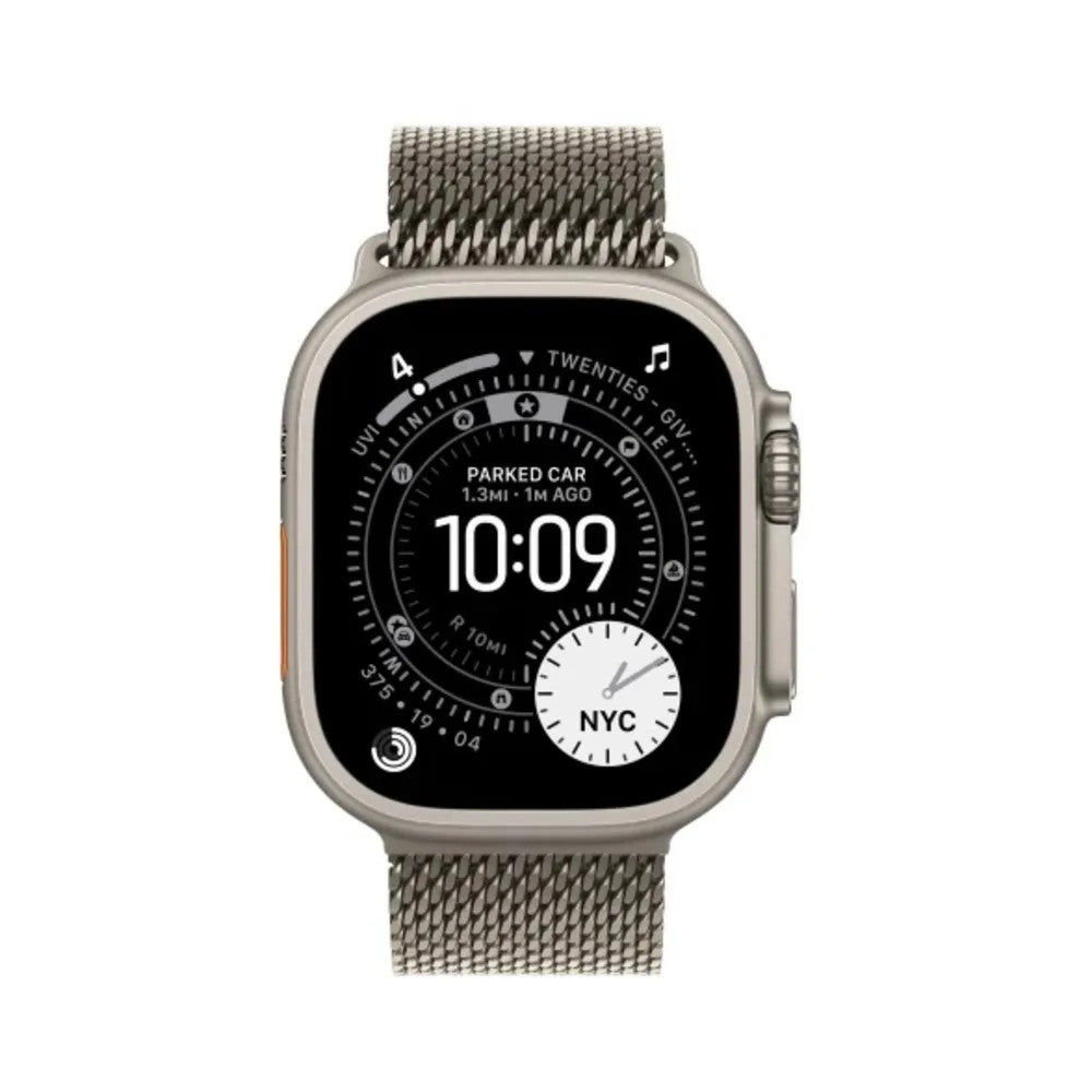 Reloj Smart Apple Watch Ultra 3 49mm Cell MEWW4LW/A S Natural Titanium Milanese Loop