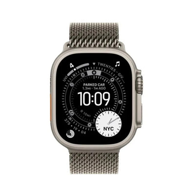Reloj Smart Apple Watch Ultra 3 49mm Cell MEWW4LW/A S Natural Titanium Milanese Loop
