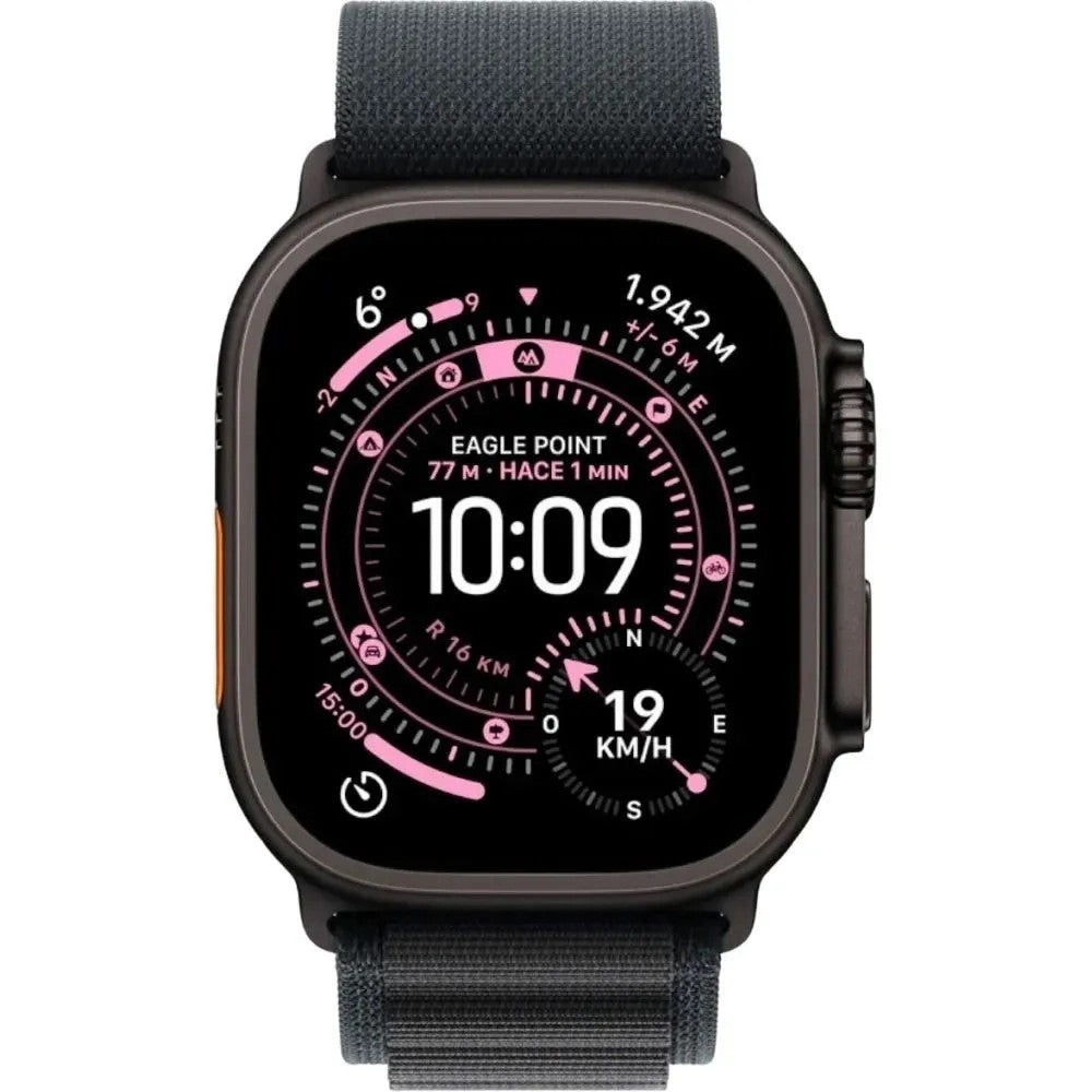 Reloj Smart Apple Watch Ultra 3 49mm Cell MF0Q4LW/A S Black Titanium Alpine Loop