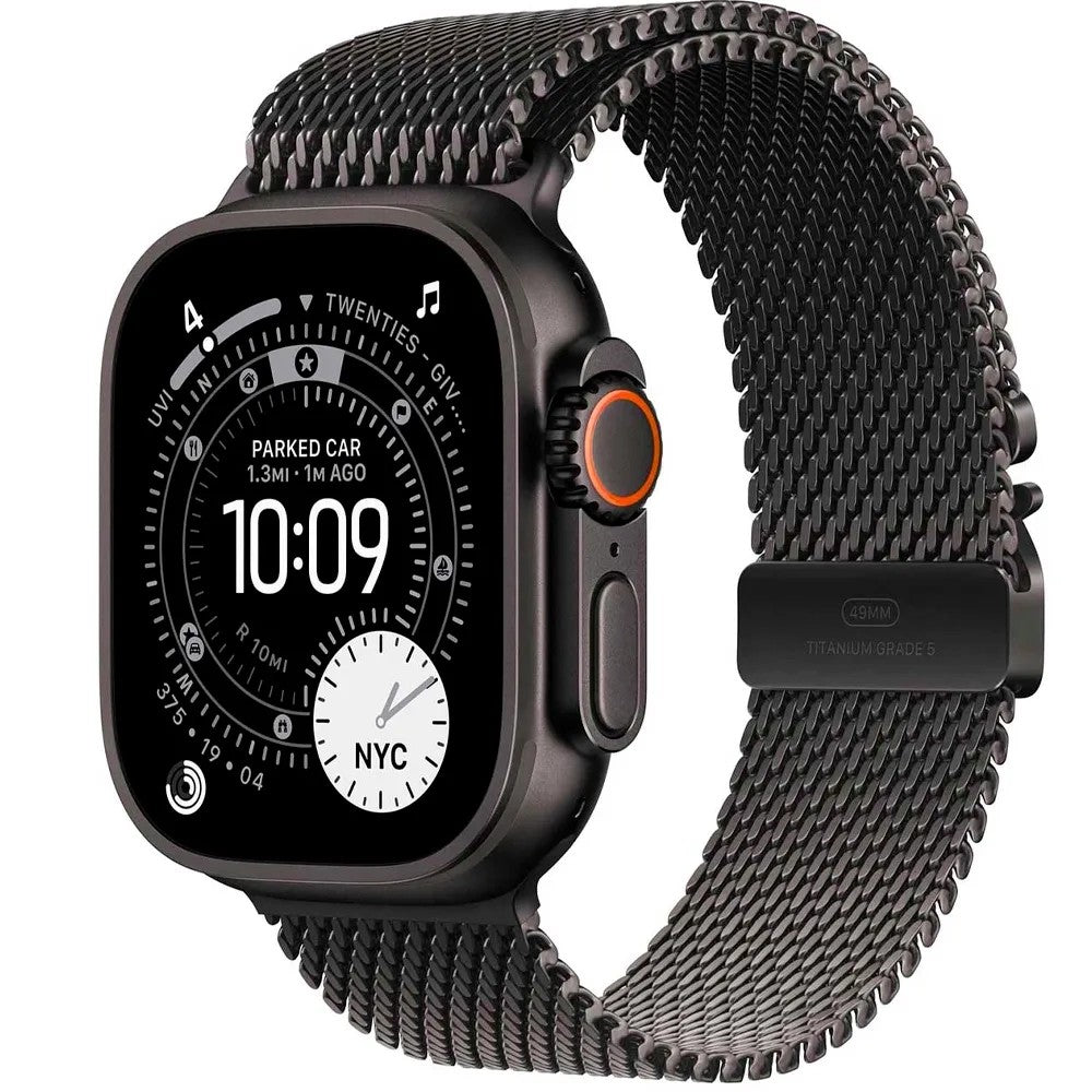 Reloj Smart Apple Watch Ultra 3 49mm Cell MF1N4LW/A Black Titanium Milanese Loop