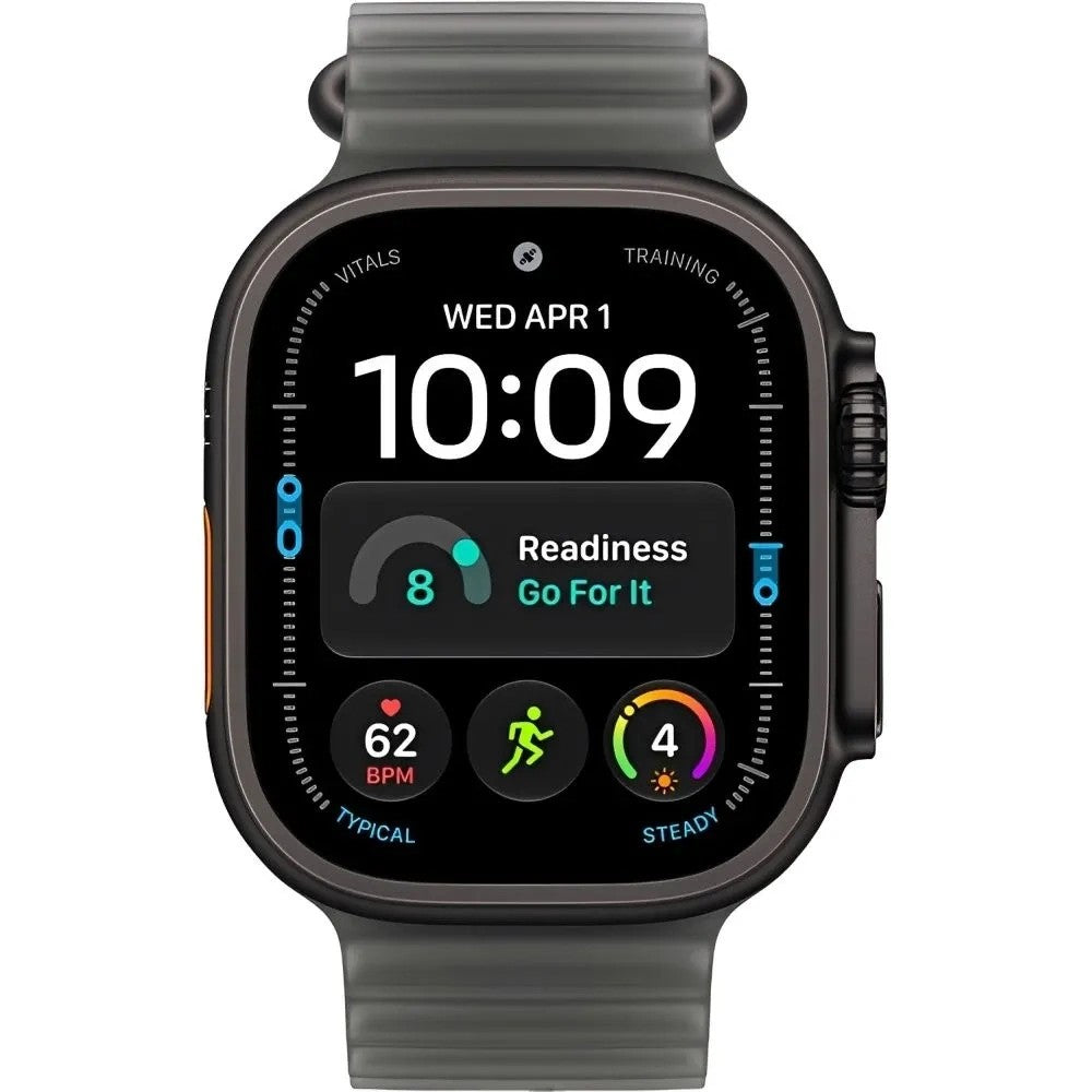 Reloj Smart Apple Watch Ultra 4 49mm Cell MJAY4LS/A L Black Translucent Ocean Band