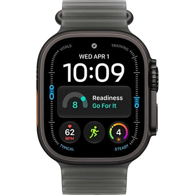 Reloj Smart Apple Watch Ultra 4 49mm Cell MJAY4LS/A L Black Translucent Ocean Band