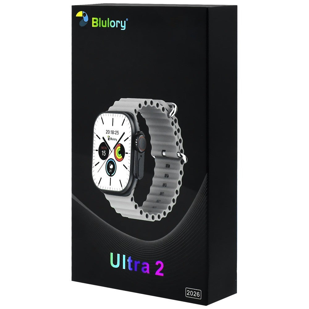 Reloj Smart Blulory Watch Ultra 2 2026 Gray