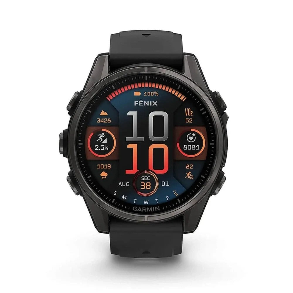Reloj Smart Garmin Fenix 8 47mm Sapphire Black