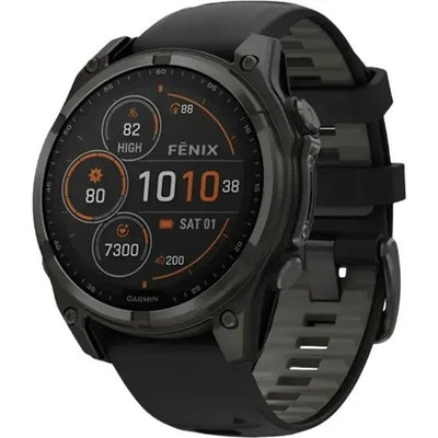 Reloj Smart Garmin Fenix 8 47mm Solar Sapphire 010-02906-10 Gray