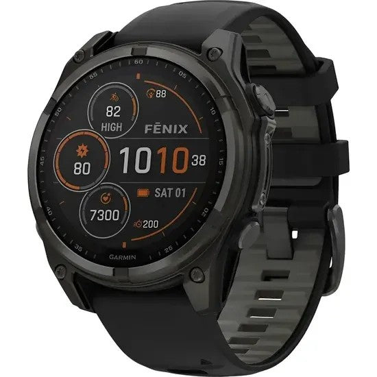 Reloj Smart Garmin Fenix 8 47mm Solar Sapphire 010-02906-10 Gray