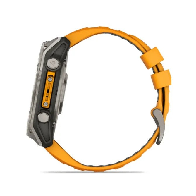 Reloj Smart Garmin Fenix 8 51mm AMOLED Sapphire 010-02905-10 Orange